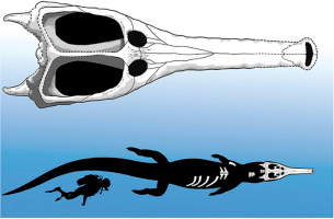 Illustration for article titled Imagine Getting Your Bones Crushed By This Bus-Sized CrocodileÂ